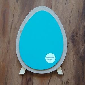 Egg Shaped Tabletop Chalkboard